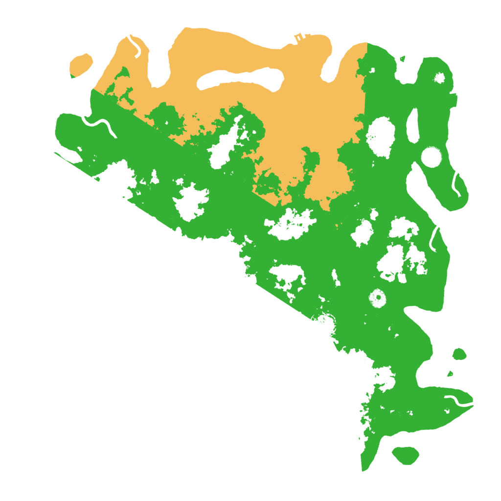 Biome Rust Map: Procedural Map, Size: 4300, Seed: 48002750