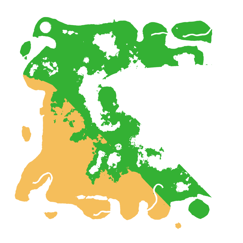 Biome Rust Map: Procedural Map, Size: 3800, Seed: 43301388