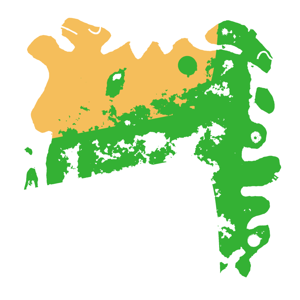 Biome Rust Map: Procedural Map, Size: 4250, Seed: 47354574