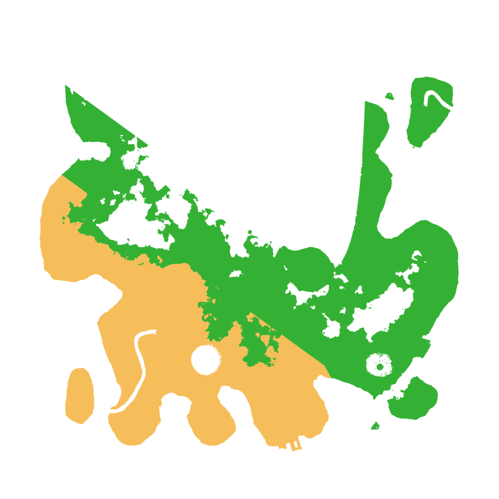 Biome Rust Map: Procedural Map, Size: 3000, Seed: 83500213
