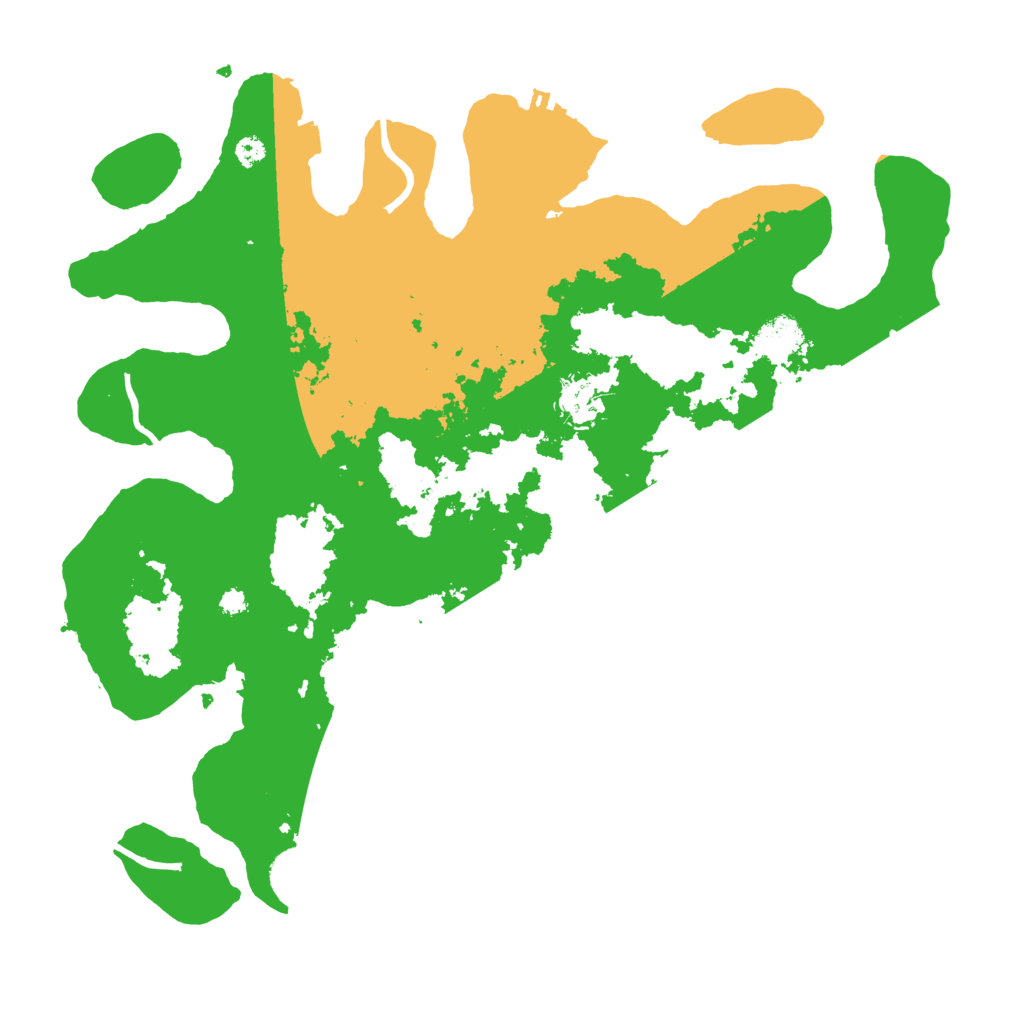 Biome Rust Map: Procedural Map, Size: 3600, Seed: 43745344