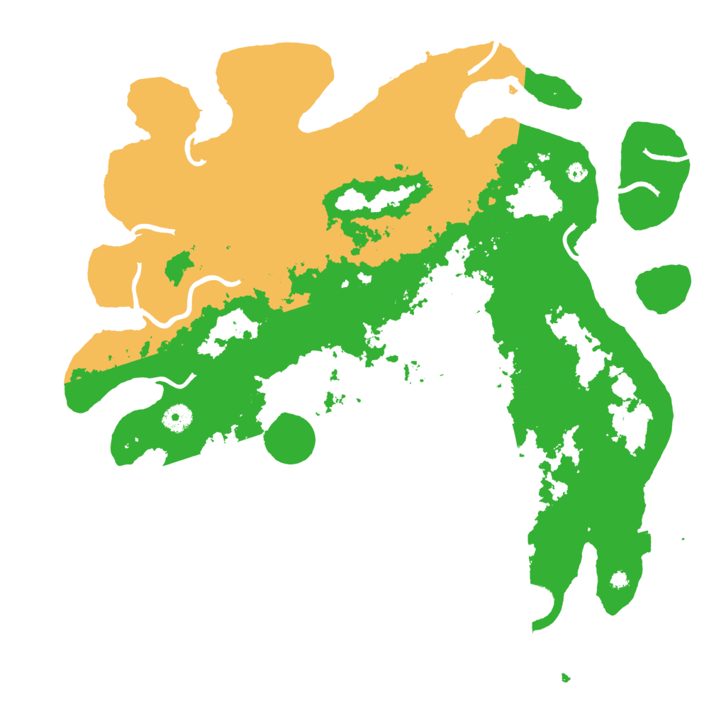 Biome Rust Map: Procedural Map, Size: 3900, Seed: 17389285