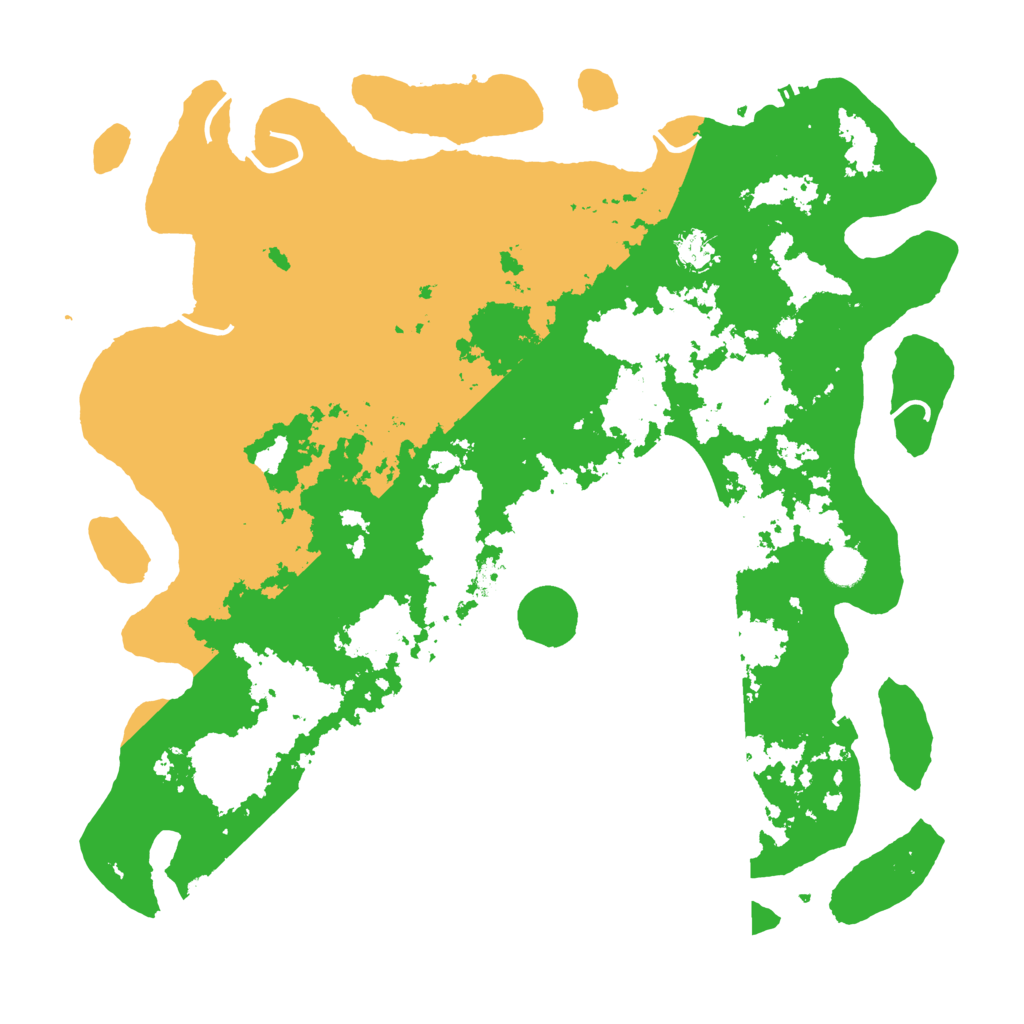 Biome Rust Map: Procedural Map, Size: 4600, Seed: 1305683658