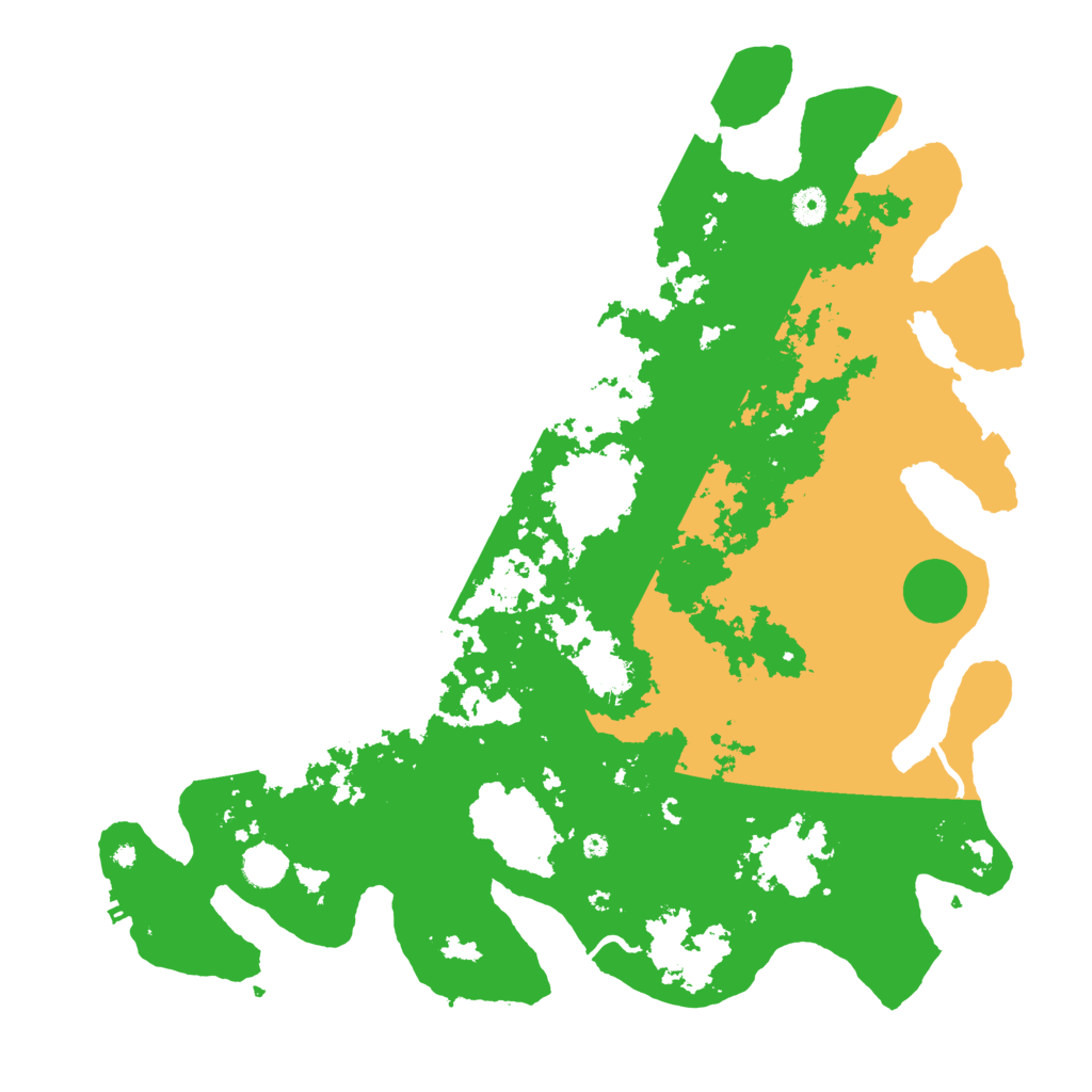 Biome Rust Map: Procedural Map, Size: 4500, Seed: 1832954