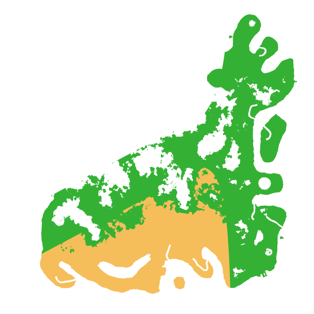 Biome Rust Map: Procedural Map, Size: 4500, Seed: 1896065755