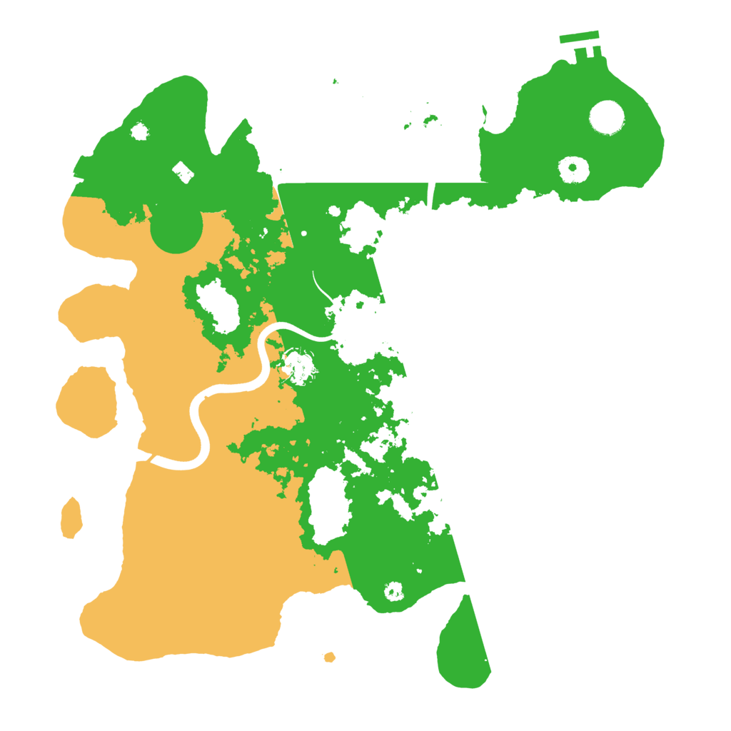 Biome Rust Map: Procedural Map, Size: 3750, Seed: 113542941