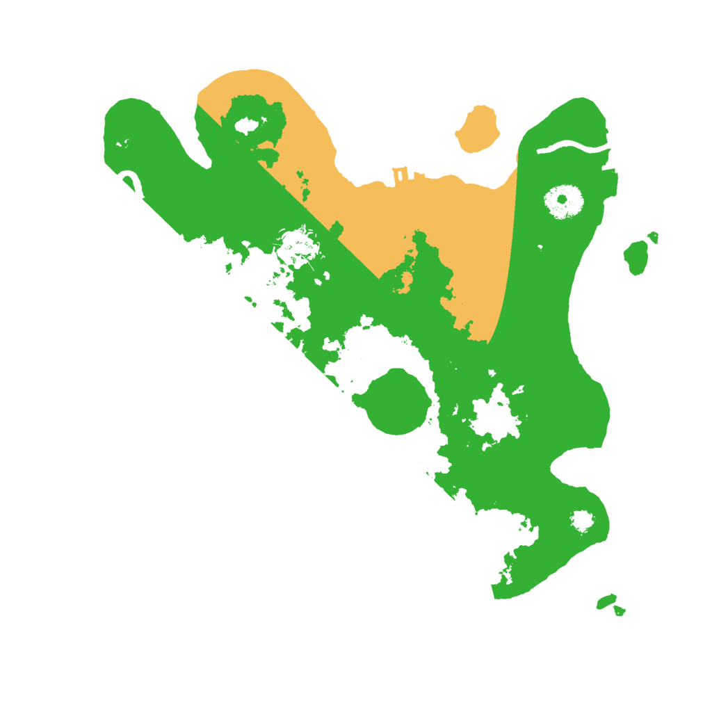 Biome Rust Map: Procedural Map, Size: 3000, Seed: 2035748902