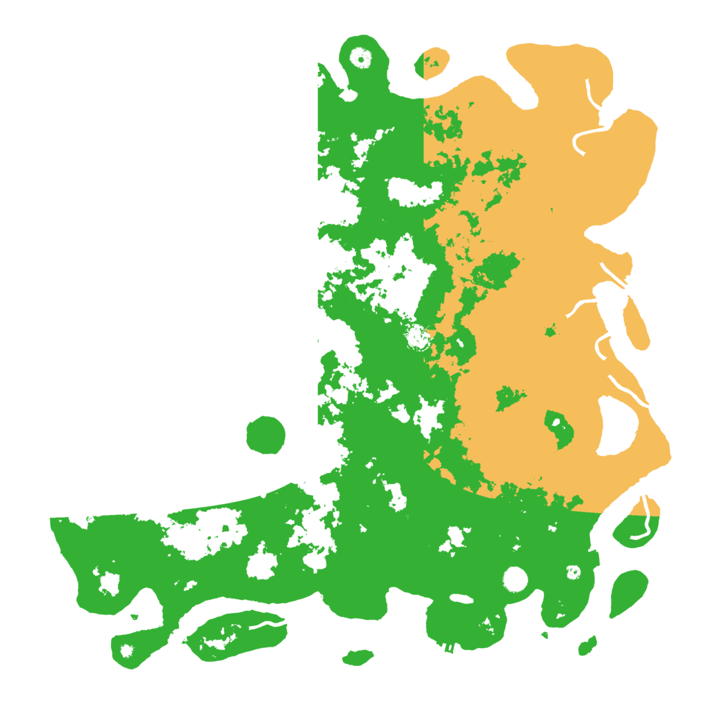 Biome Rust Map: Procedural Map, Size: 5000, Seed: 153624