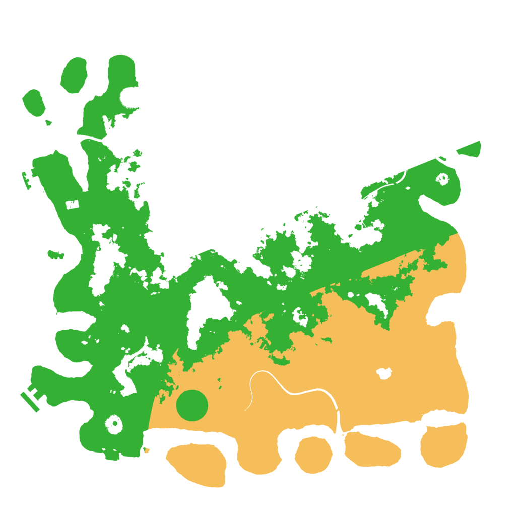 Biome Rust Map: Procedural Map, Size: 4300, Seed: 66984317