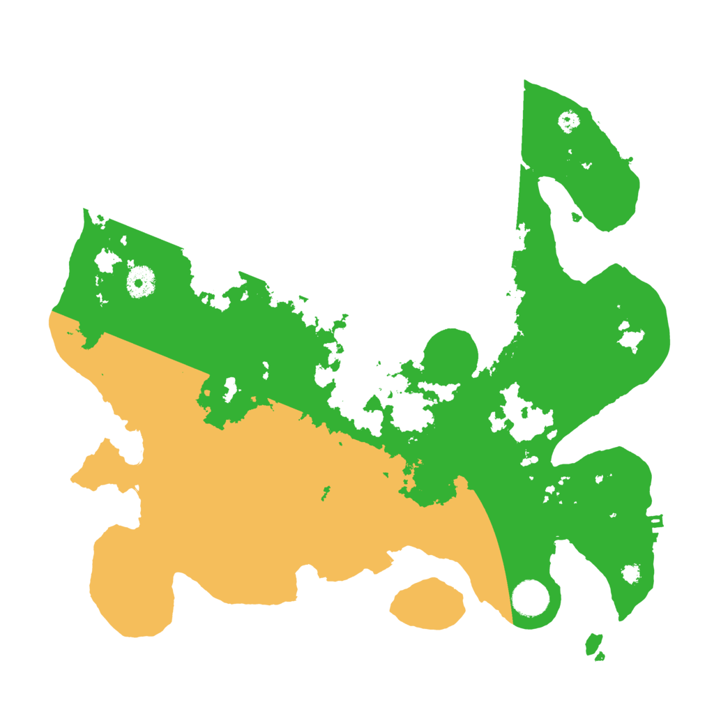 Biome Rust Map: Procedural Map, Size: 3500, Seed: 2002034772