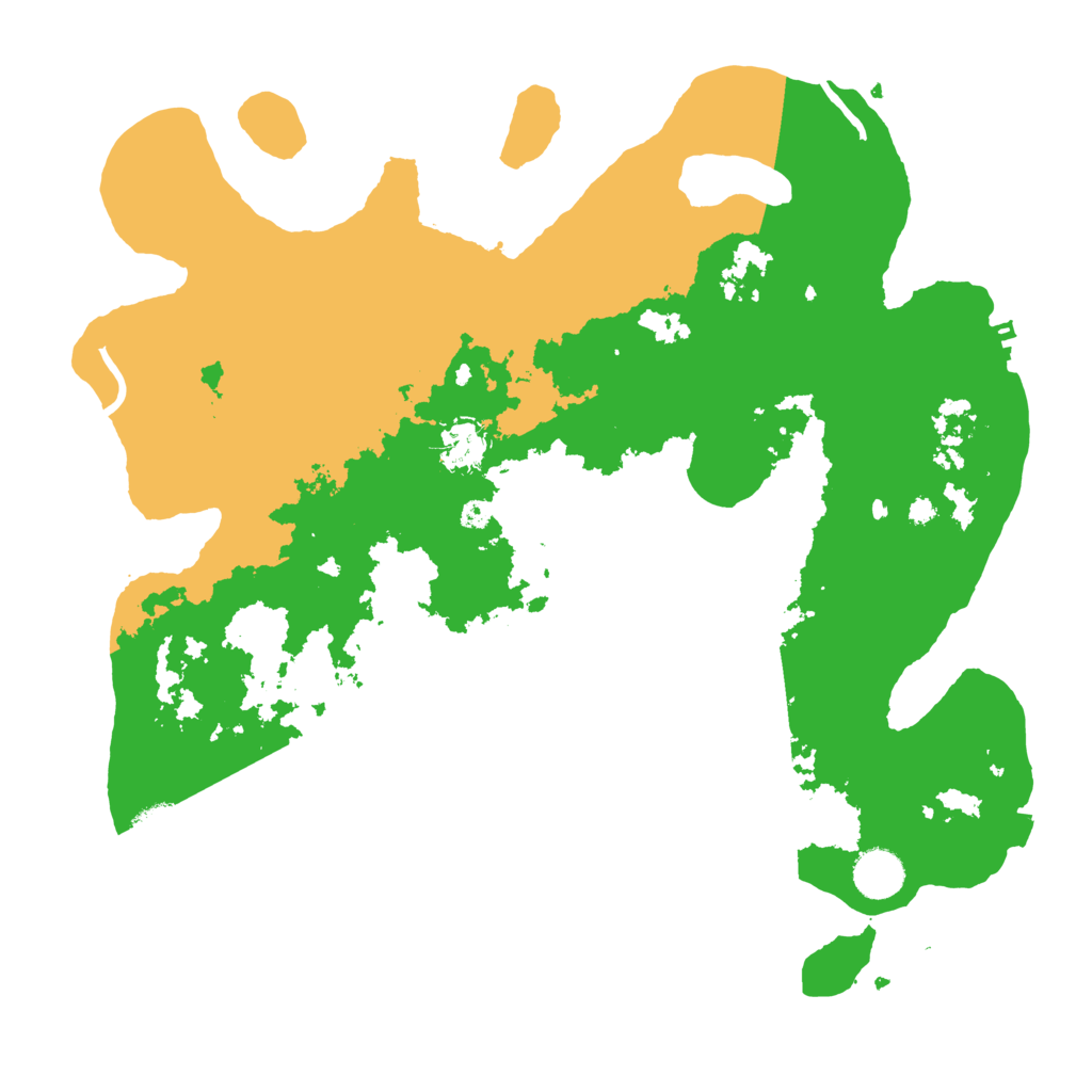 Biome Rust Map: Procedural Map, Size: 3800, Seed: 105544462