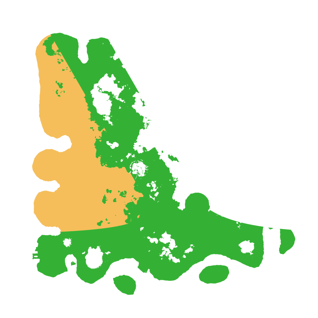 Biome Rust Map: Procedural Map, Size: 3500, Seed: 5346457