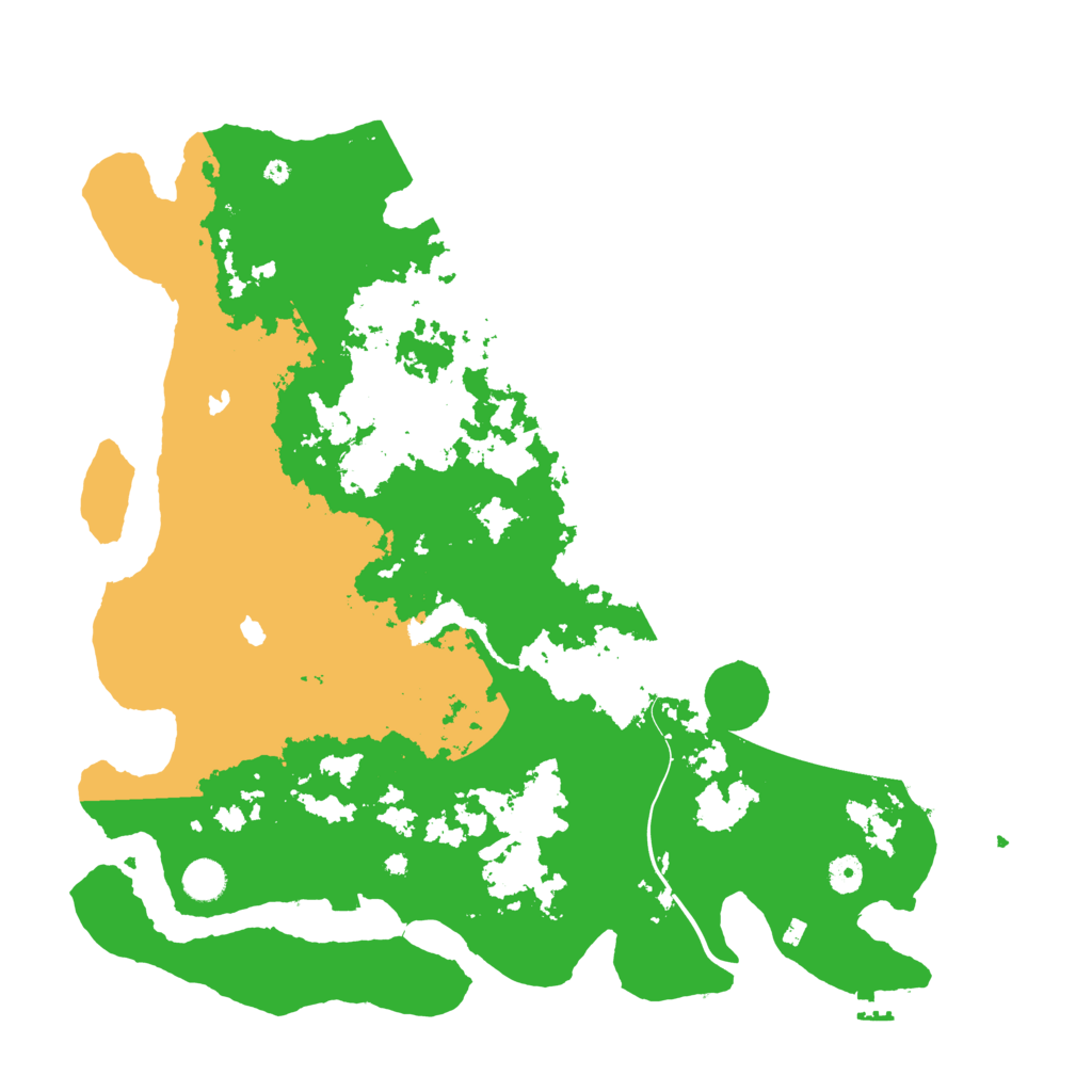Biome Rust Map: Procedural Map, Size: 4500, Seed: 1028431293