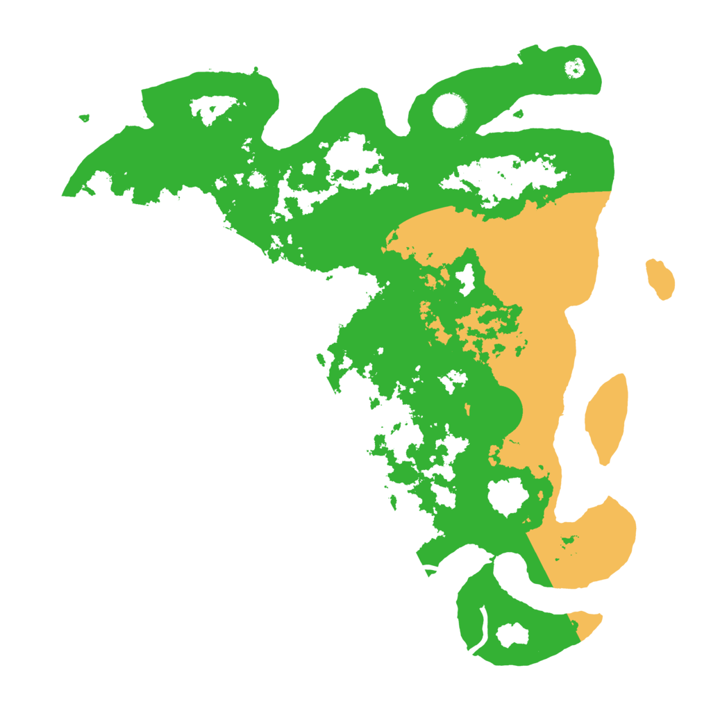 Biome Rust Map: Procedural Map, Size: 3700, Seed: 1838168057