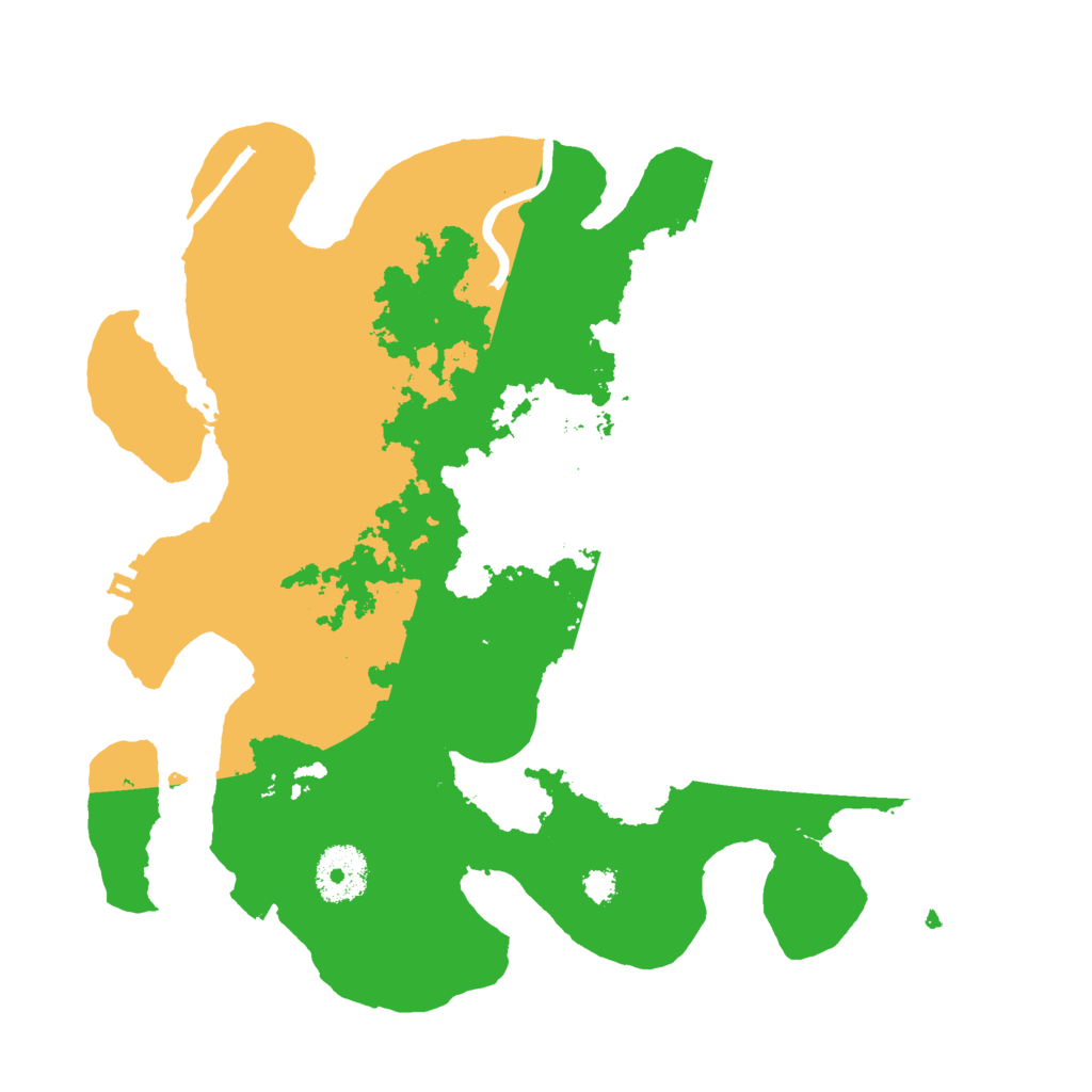 Biome Rust Map: Procedural Map, Size: 3000, Seed: 1016632913