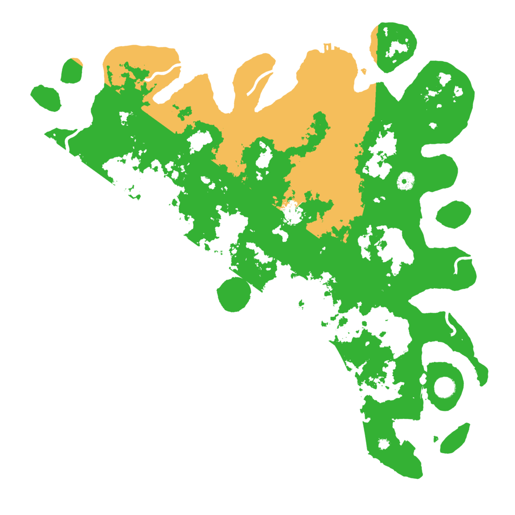 Biome Rust Map: Procedural Map, Size: 4300, Seed: 553808932