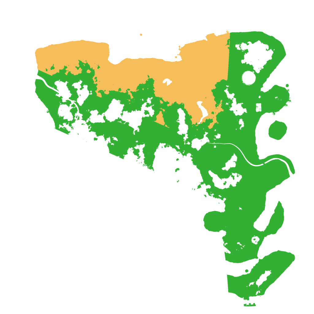 Biome Rust Map: Procedural Map, Size: 4000, Seed: 104054304