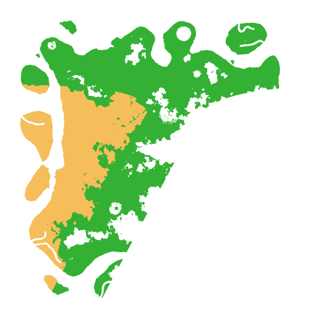 Biome Rust Map: Procedural Map, Size: 3850, Seed: 26651920