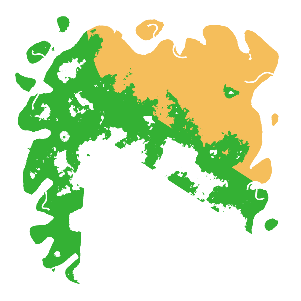 Biome Rust Map: Procedural Map, Size: 4500, Seed: 17364429