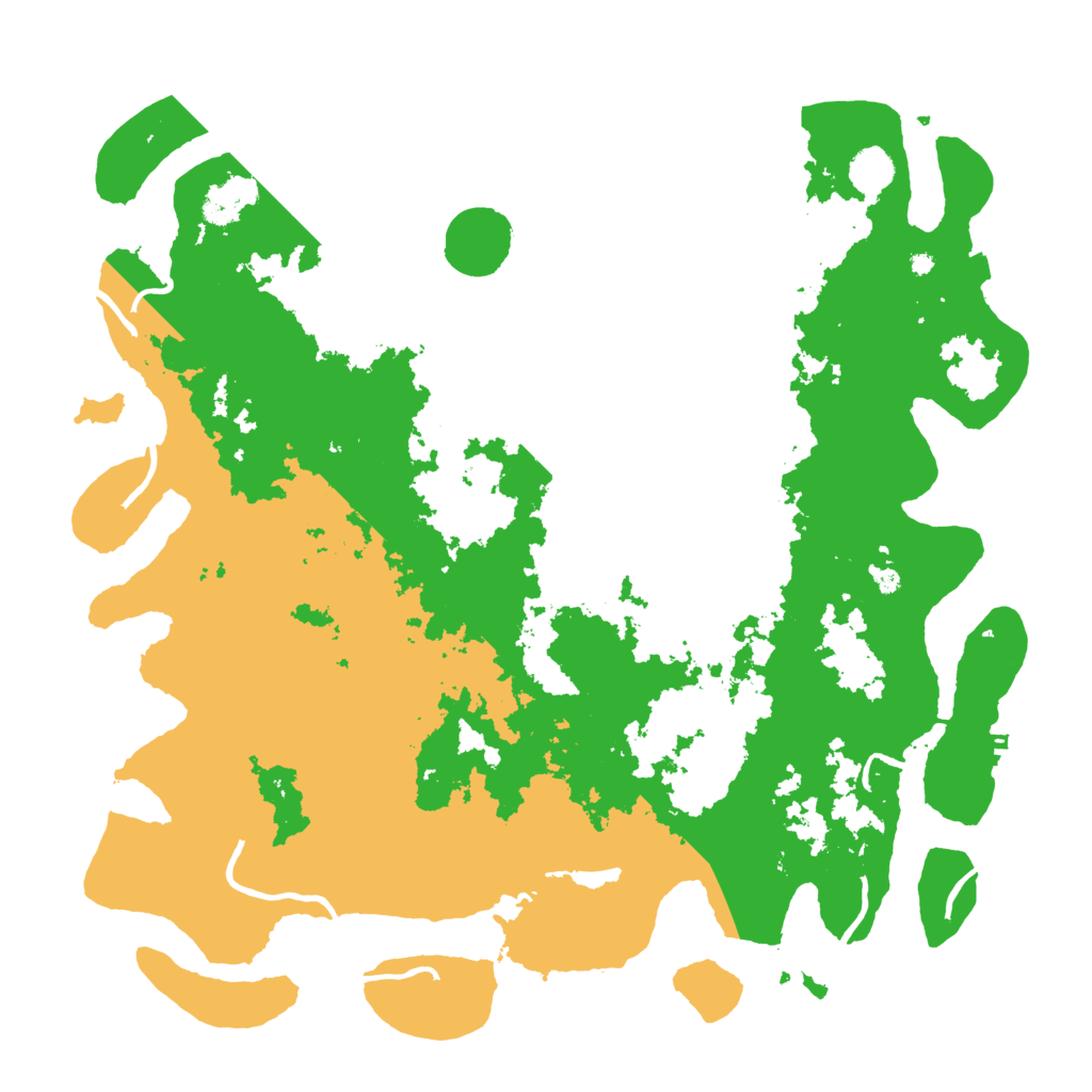Biome Rust Map: Procedural Map, Size: 4500, Seed: 2137051873
