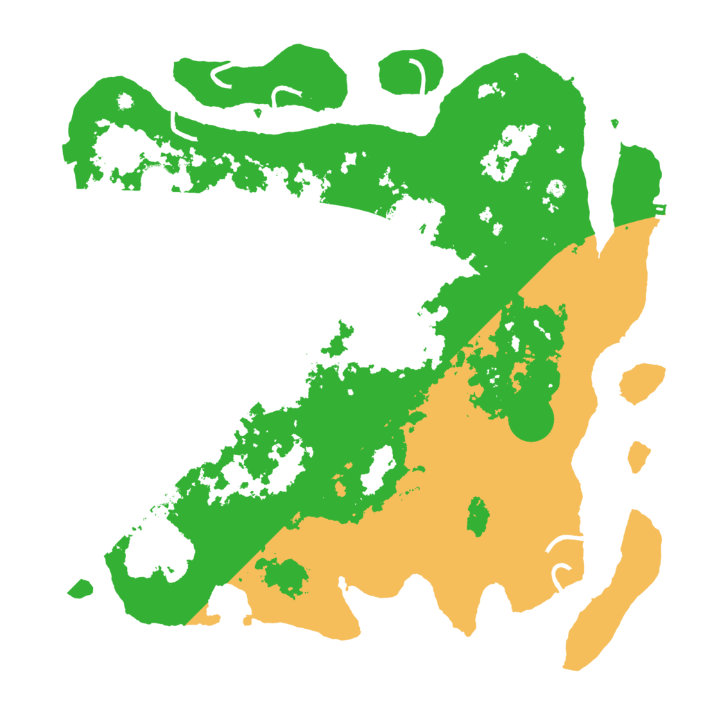 Biome Rust Map: Procedural Map, Size: 4100, Seed: 73494649