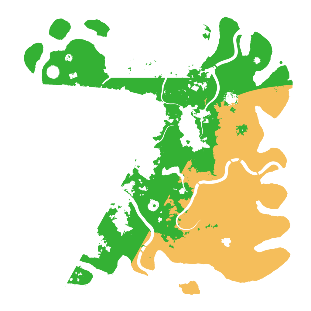 Biome Rust Map: Procedural Map, Size: 4250, Seed: 3214