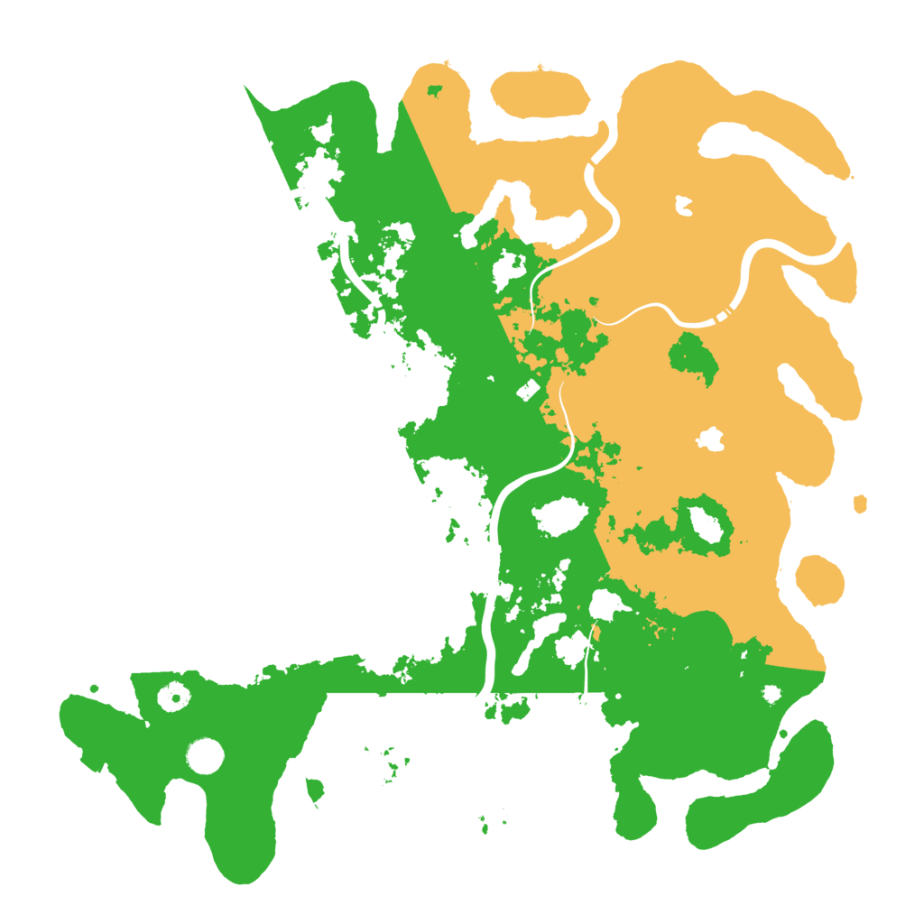 Biome Rust Map: Procedural Map, Size: 4500, Seed: 317504928
