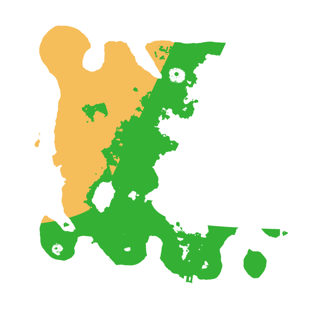 Biome Rust Map: Procedural Map, Size: 3000, Seed: 345241466