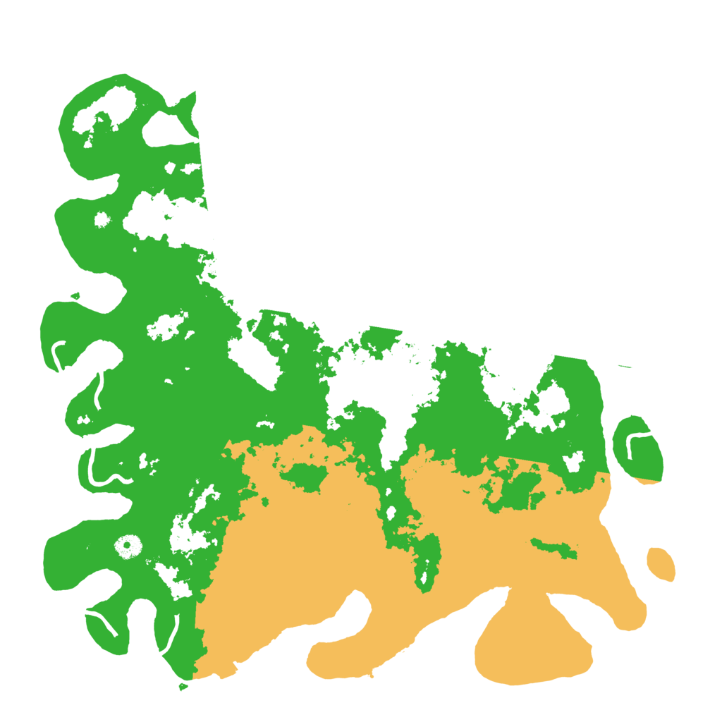 Biome Rust Map: Procedural Map, Size: 4300, Seed: 1289