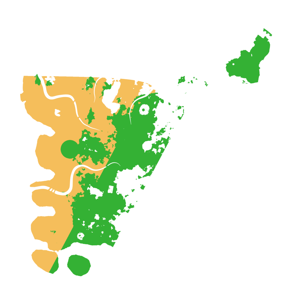 Biome Rust Map: Procedural Map, Size: 4250, Seed: 35075932