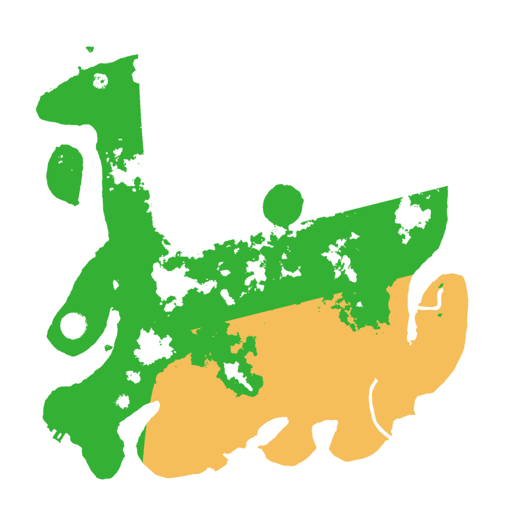 Biome Rust Map: Procedural Map, Size: 3500, Seed: 14444709