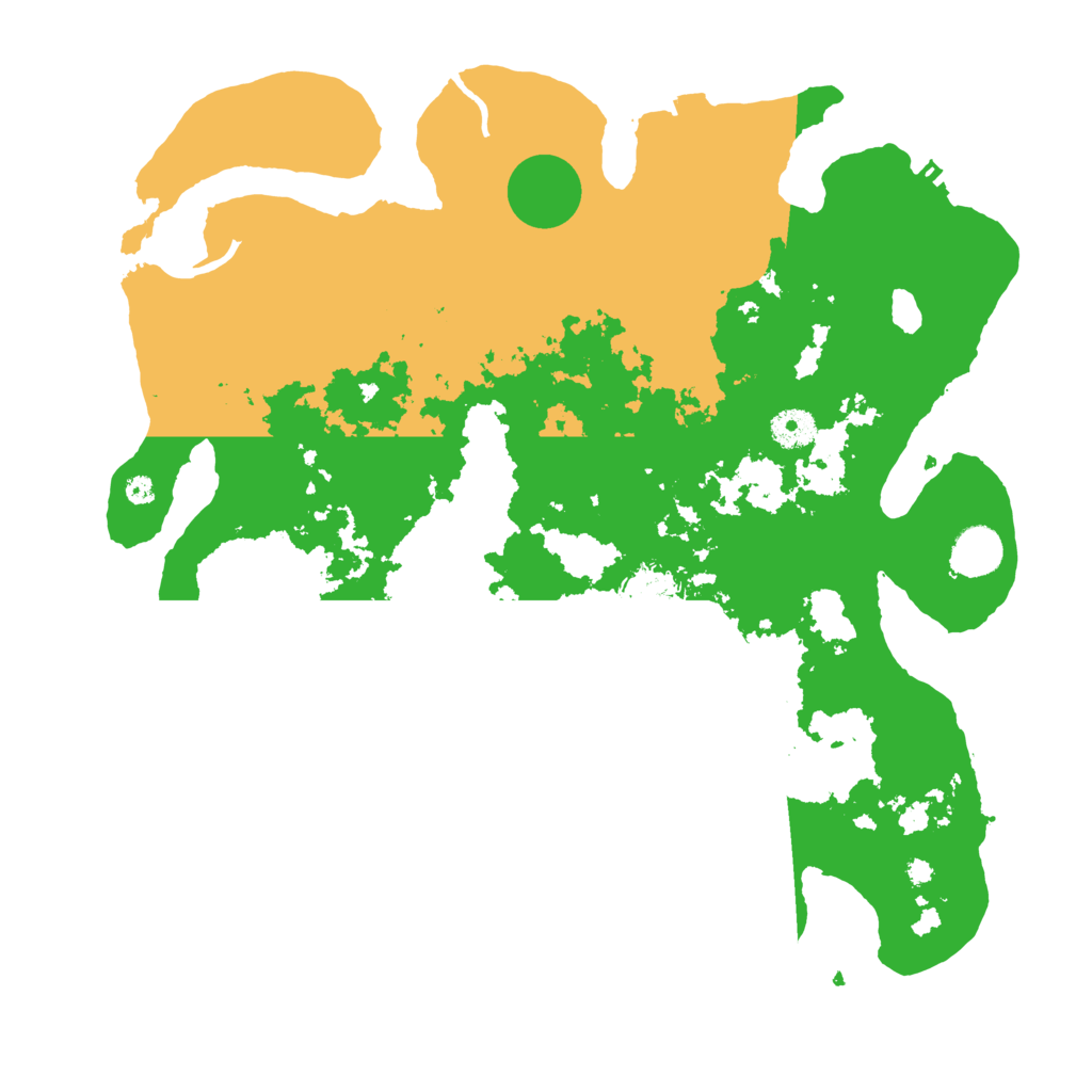 Biome Rust Map: Procedural Map, Size: 3900, Seed: 41879637