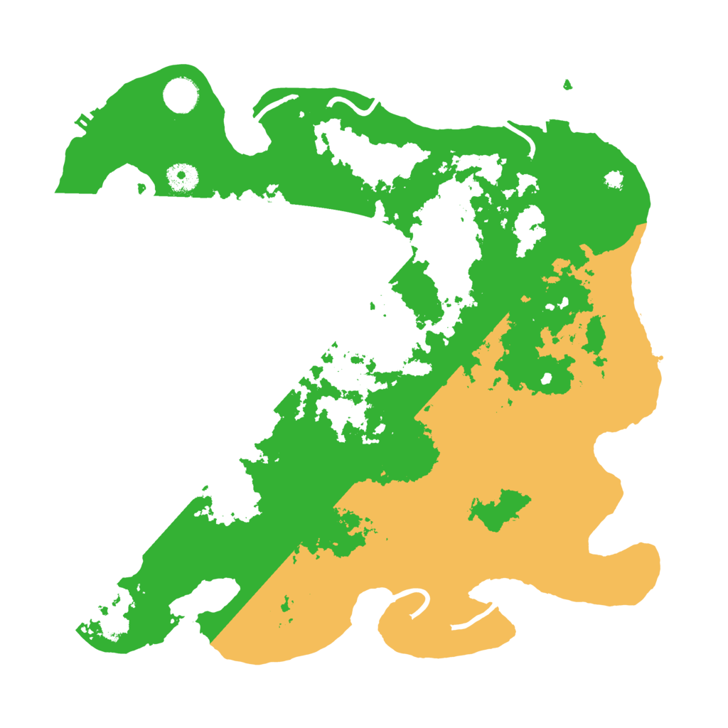 Biome Rust Map: Procedural Map, Size: 3650, Seed: 56489920