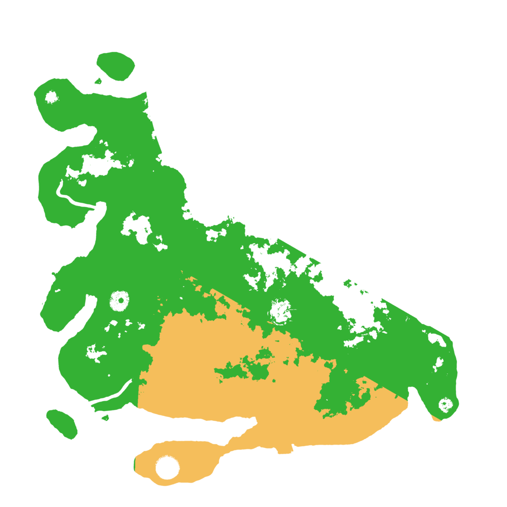 Biome Rust Map: Procedural Map, Size: 3800, Seed: 33139006