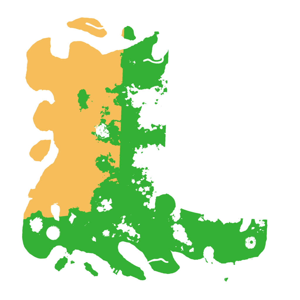 Biome Rust Map: Procedural Map, Size: 3900, Seed: 15263103