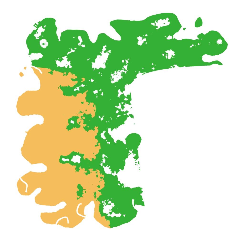 Biome Rust Map: Procedural Map, Size: 4300, Seed: 94632079