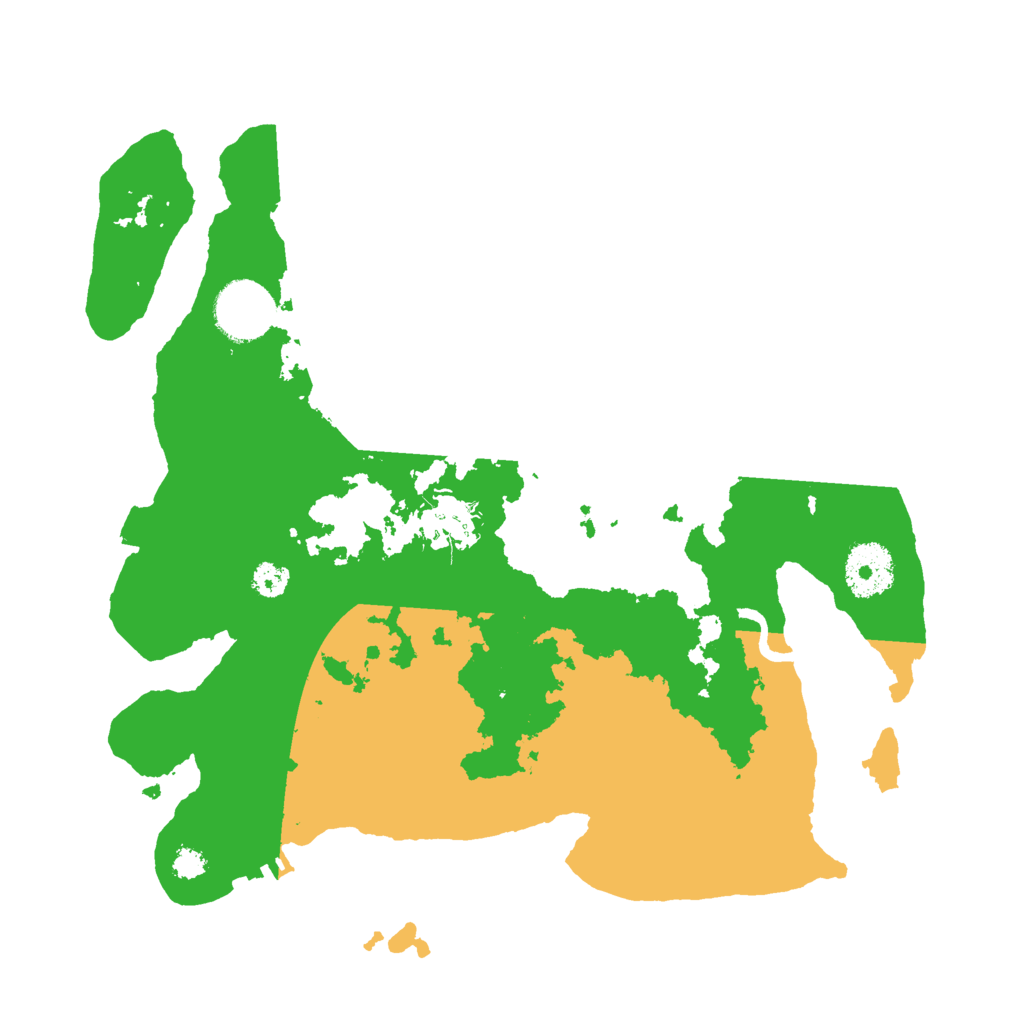 Biome Rust Map: Procedural Map, Size: 3000, Seed: 1032548488