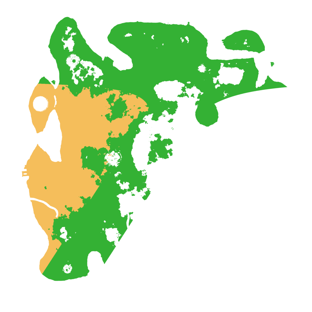 Biome Rust Map: Procedural Map, Size: 3650, Seed: 34189173