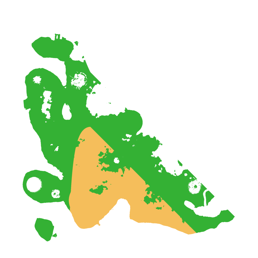 Biome Rust Map: Procedural Map, Size: 3000, Seed: 64231