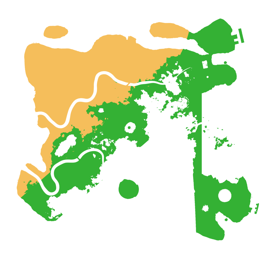 Biome Rust Map: Procedural Map, Size: 3750, Seed: 63019049