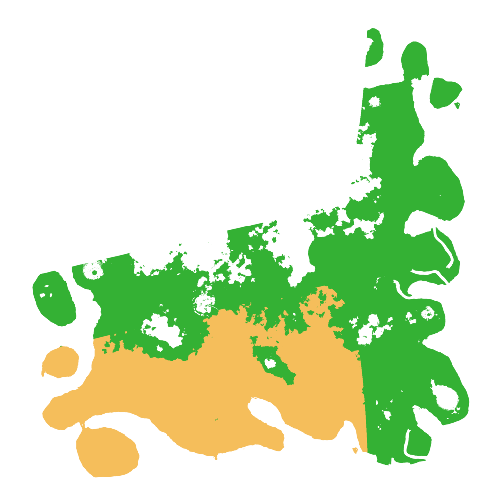 Biome Rust Map: Procedural Map, Size: 4100, Seed: 76205049