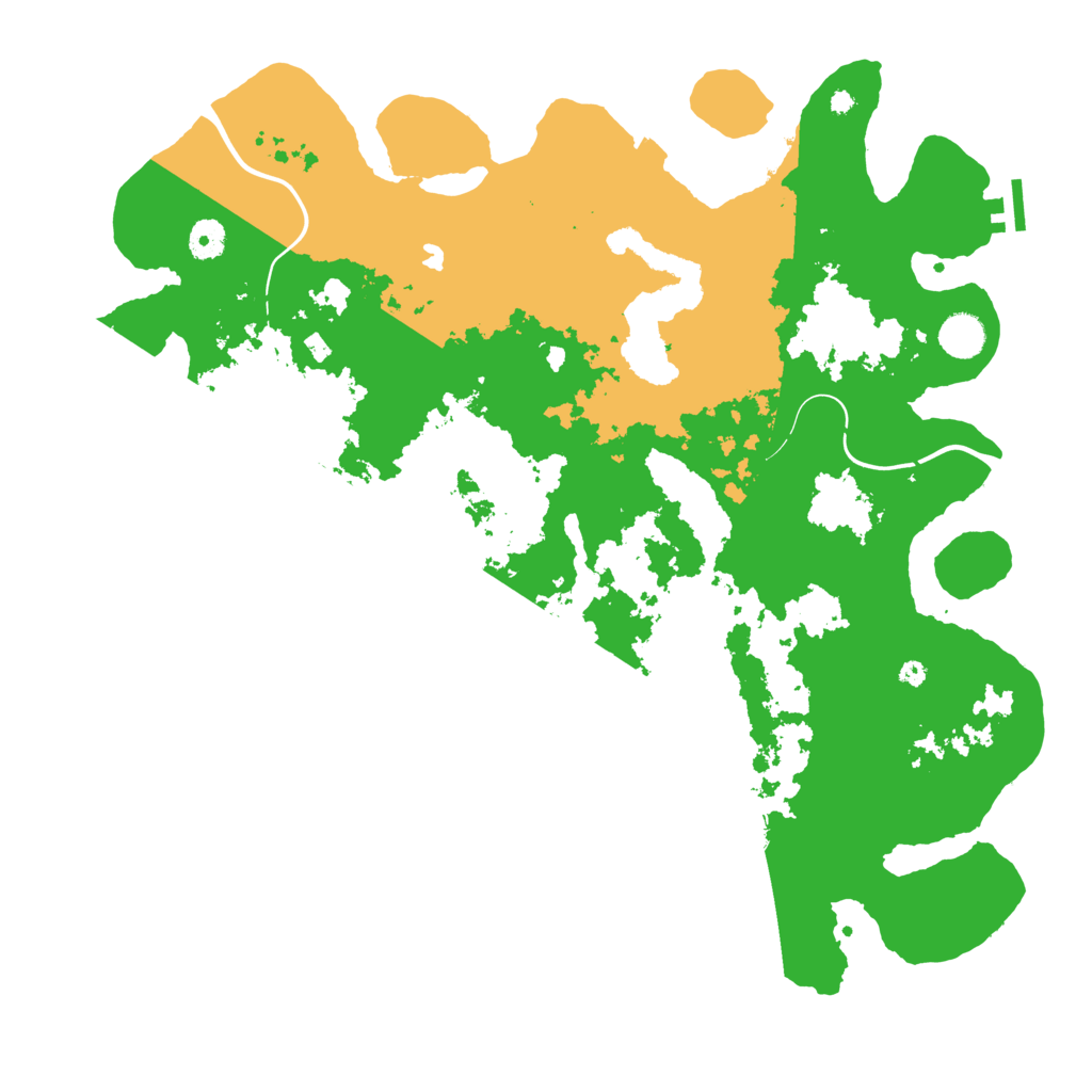 Biome Rust Map: Procedural Map, Size: 4250, Seed: 298972208