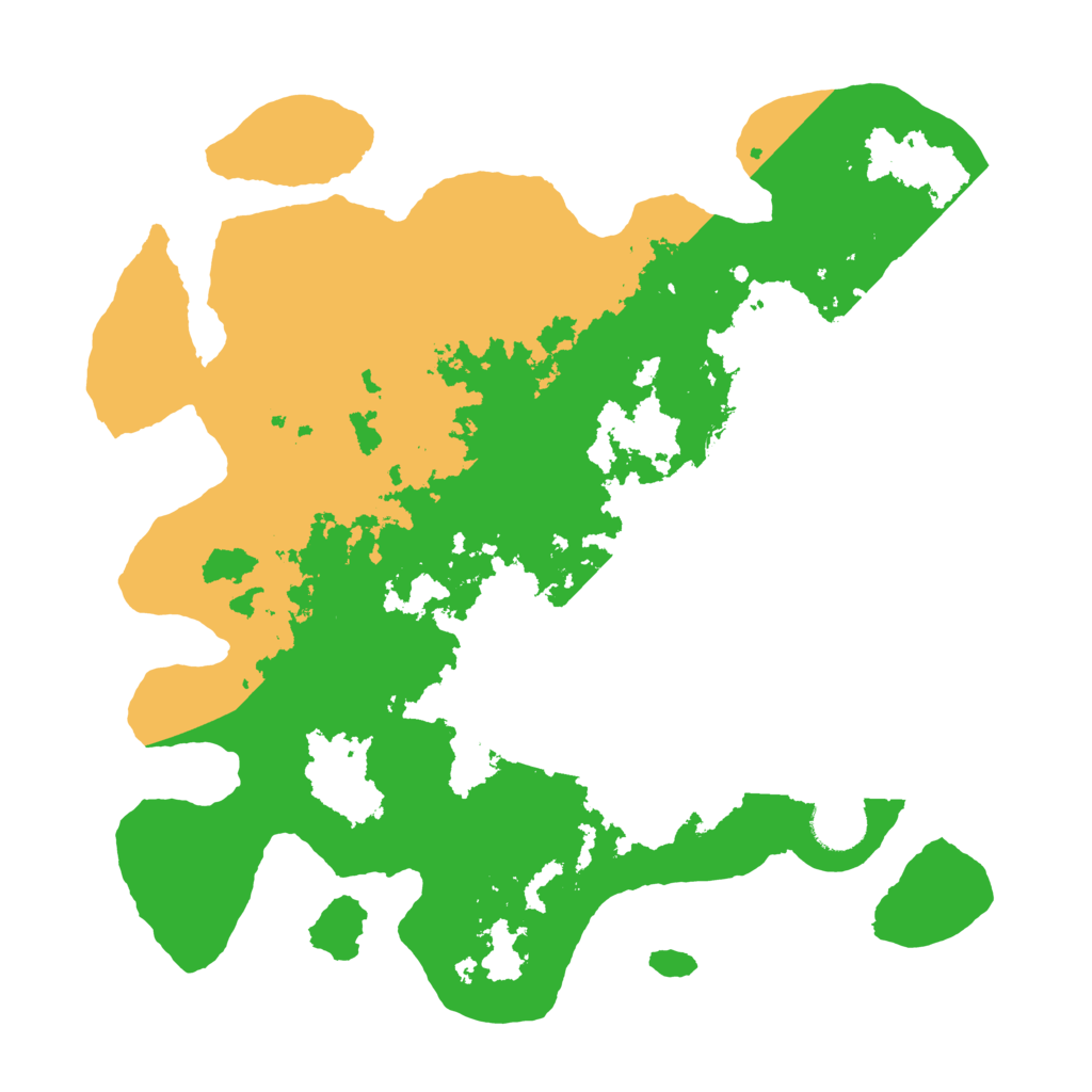 Biome Rust Map: Barren, Size: 3500, Seed: 1122166902