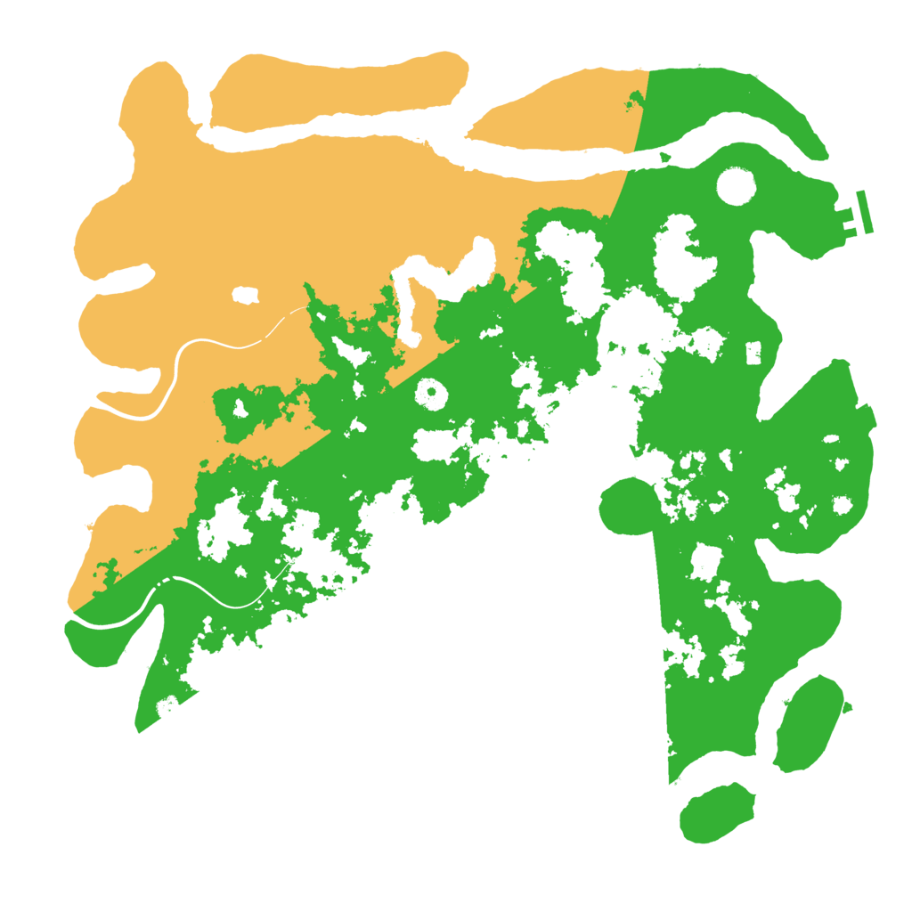 Biome Rust Map: Procedural Map, Size: 4250, Seed: 255546707