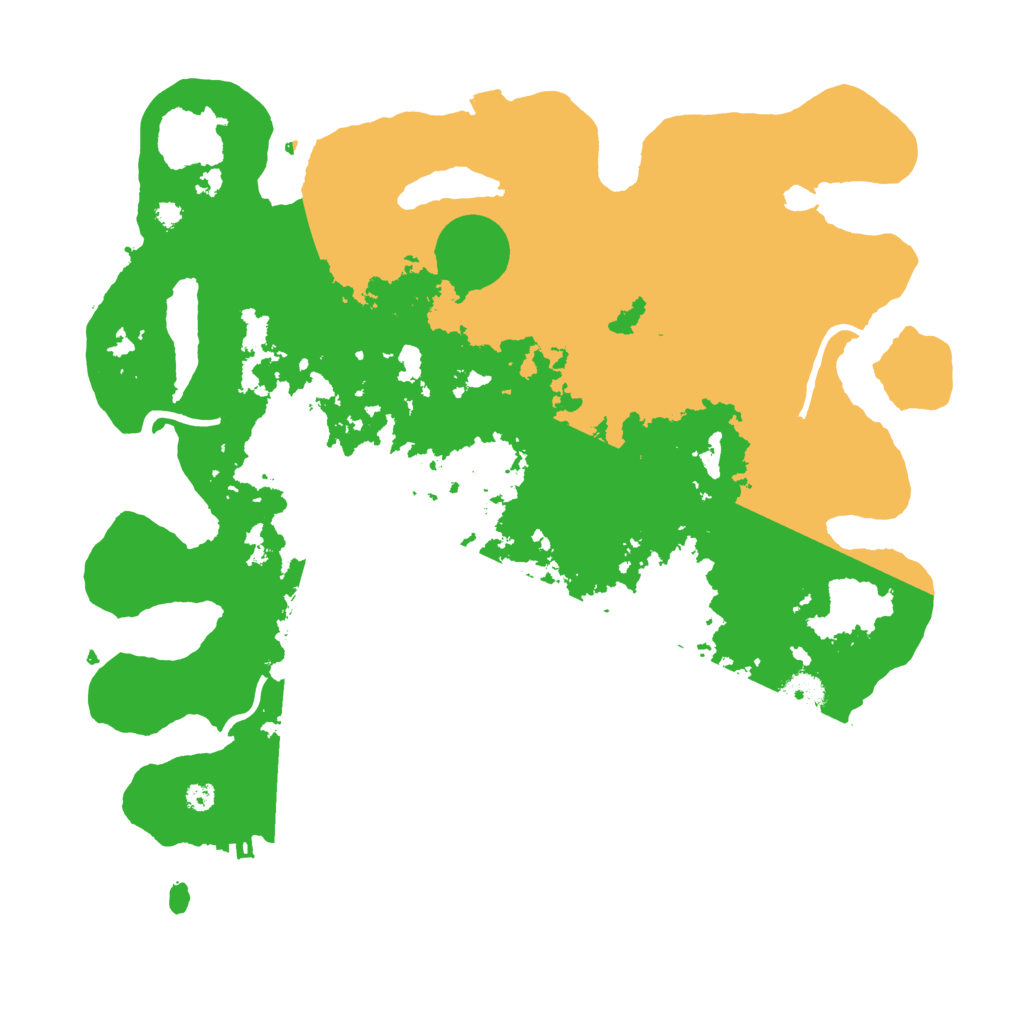 Biome Rust Map: Procedural Map, Size: 3650, Seed: 58579094