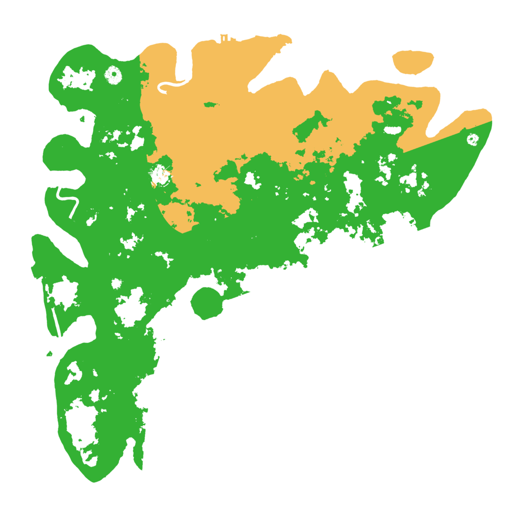 Biome Rust Map: Procedural Map, Size: 4500, Seed: 860575842