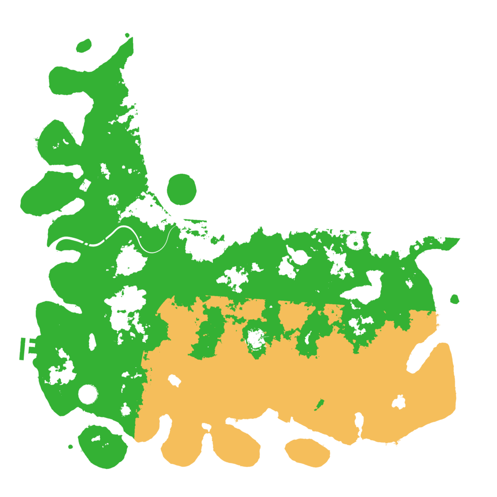 Biome Rust Map: Procedural Map, Size: 4500, Seed: 1288789780