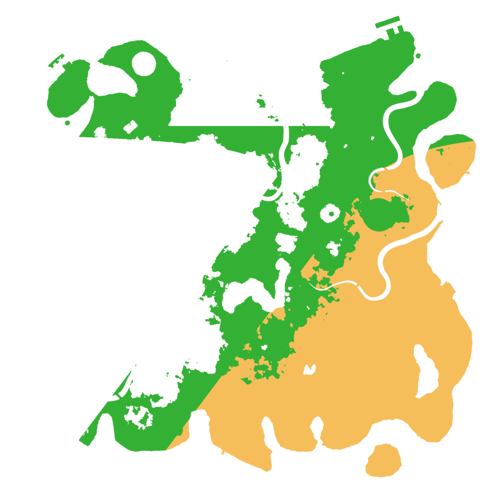 Biome Rust Map: Procedural Map, Size: 4050, Seed: 2026486423