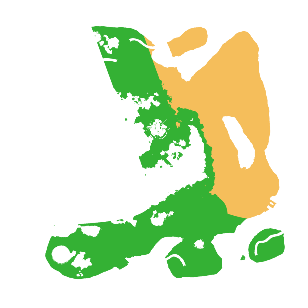 Biome Rust Map: Procedural Map, Size: 3000, Seed: 26751