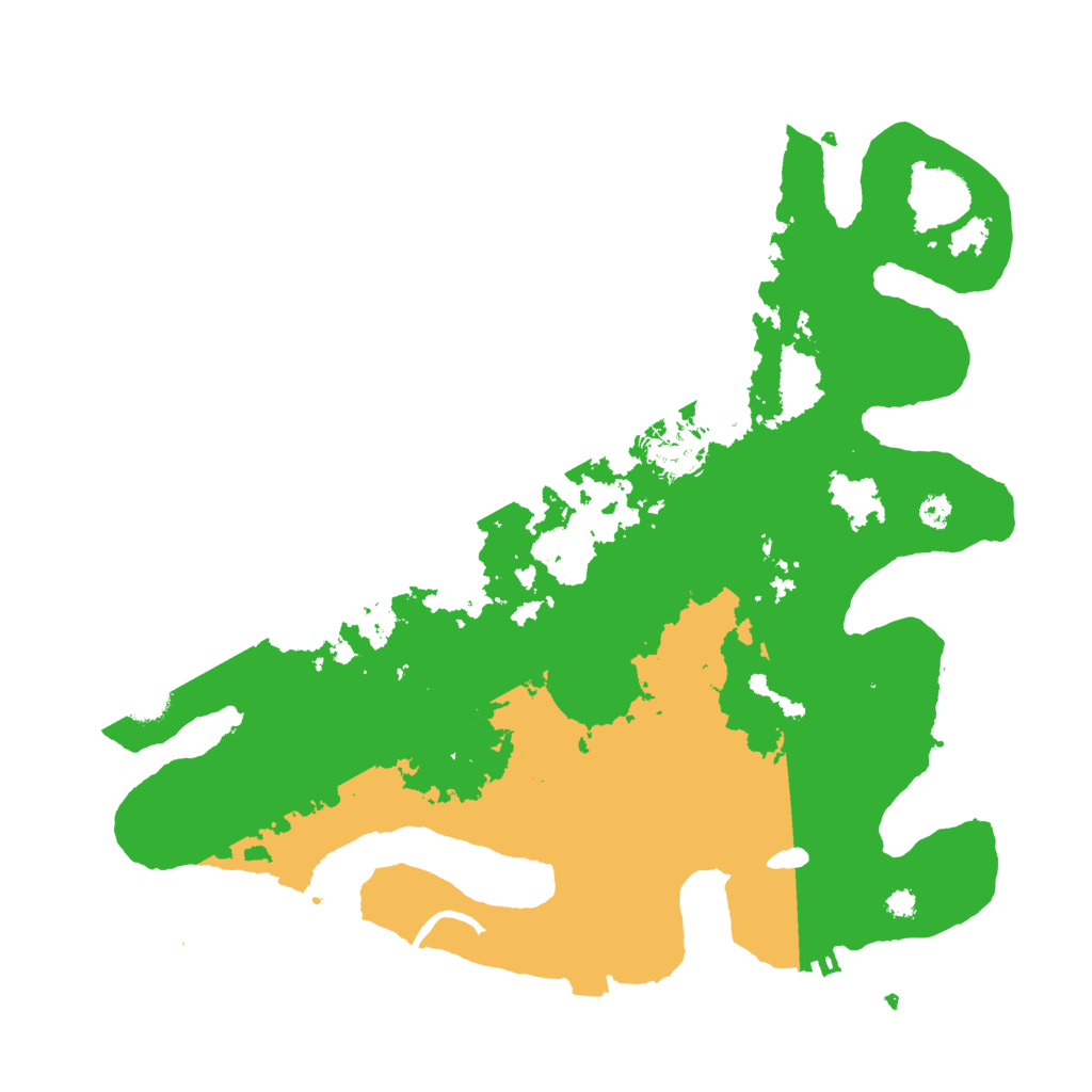 Biome Rust Map: Procedural Map, Size: 3500, Seed: 629484700